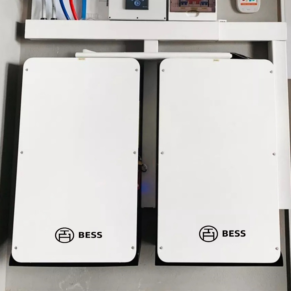 Bess EU Wandmontage Solar Batteriespeicher für Zuhause 48V 10kWh 20kwh Backup Powerwall Lithium lifepo4
