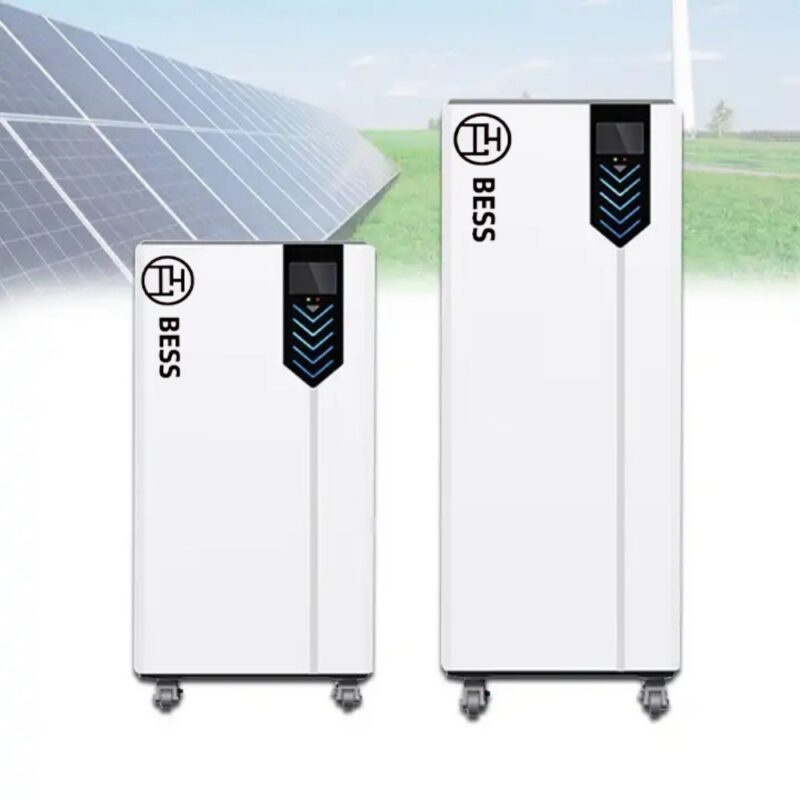 BESS-PW Wohnschrank 5kWh 10kWh stapelbare Solar-Batterie-Energiespeichersystem für zuHause LifePO4